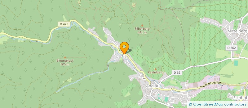 localisation de l'entreprise SCI LA TRUITE  ANDLAU