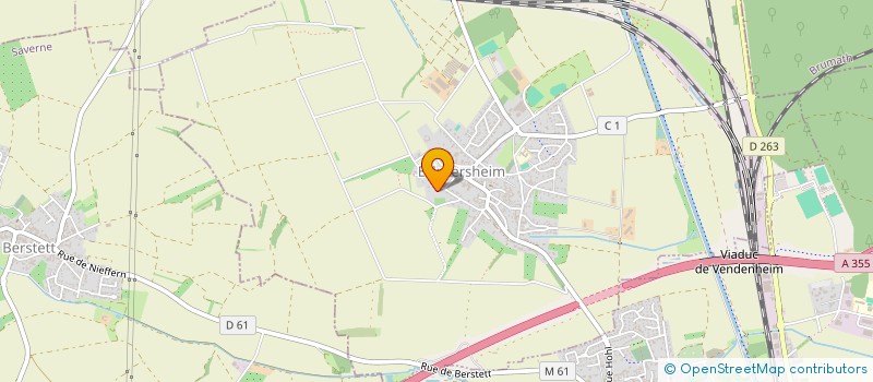 localisation de l'entreprise SCI LA TUILERIE  ECKWERSHEIM