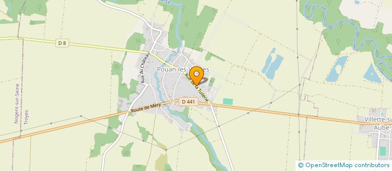 localisation de l'entreprise SCI LA TUILERIE  POUAN-LES-VALLEES