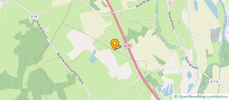 localisation de l'entreprise SCI LA TUILERIE  PONCINS