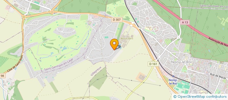 localisation de l'entreprise SCI LA TUILERIE à NOISY-LE-ROI