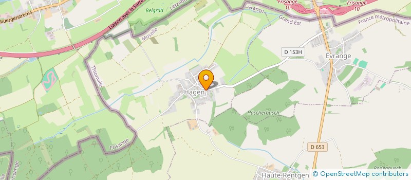 localisation de l'entreprise SCI LA TUILERIE  HAGEN