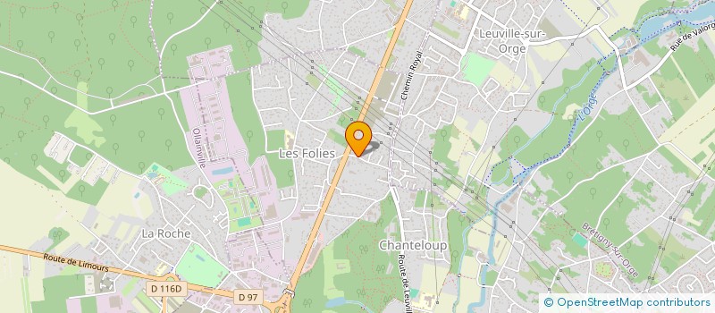 localisation de l'entreprise SCI LA TUILERIE à SAINT-GERMAIN-LES-ARPAJON