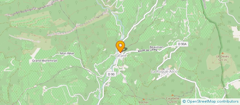 localisation de l'entreprise SCI LA TUILLERE  BEAUMES-DE-VENISE