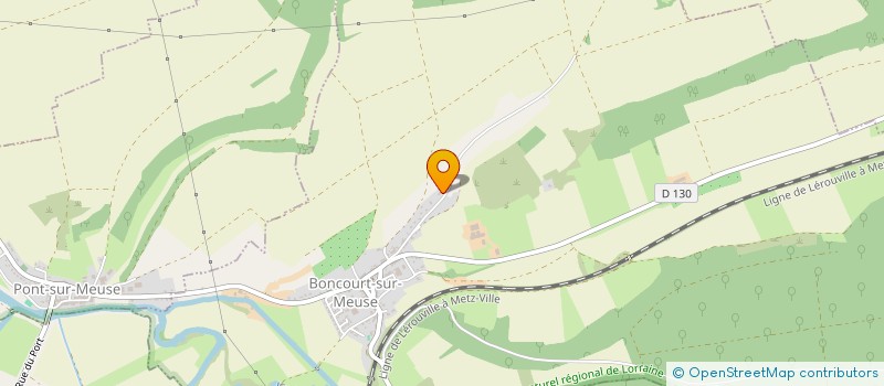 localisation de l'entreprise SCI LA TULIPE  BONCOURT-SUR-MEUSE