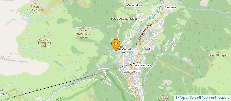 localisation de l'entreprise SCI LA TURONETTE  CAUTERETS
