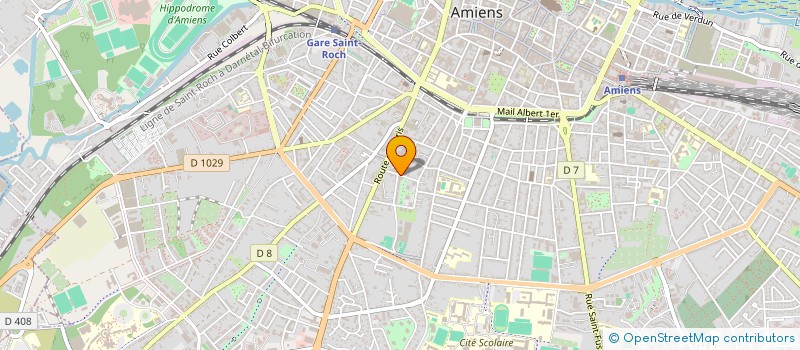 localisation de l'entreprise SCI LA VACHE à AMIENS