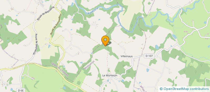 localisation de l'entreprise SCI LA VAGABONDE  SEGUR-LE-CHATEAU