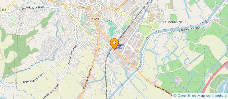localisation de l'entreprise SCI LA VAGUE DU SAUVIOU à MANOSQUE