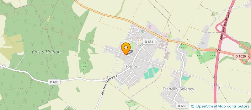 localisation de l'entreprise SCI LA VAILLANTE à HOLNON
