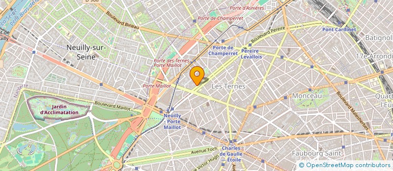 localisation de l'entreprise SCI LA VAIVRE  PARIS