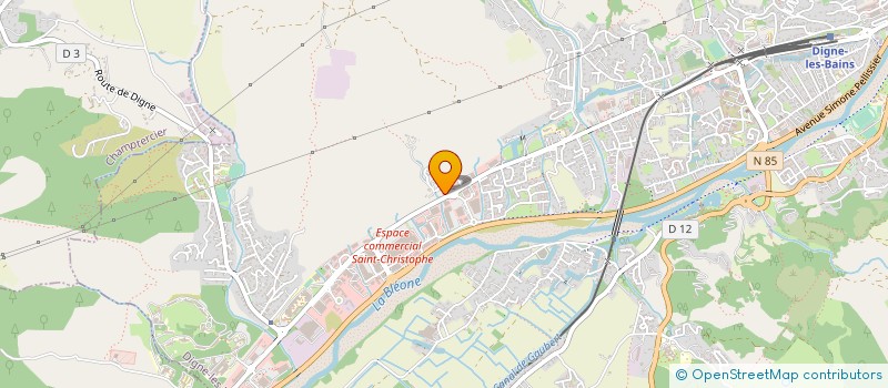 localisation de l'entreprise SCI LA VALAISANNE à DIGNE-LES-BAINS
