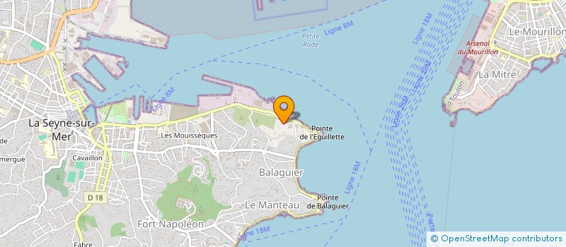 localisation de l'entreprise SCI LA VALENTINE à LA SEYNE-SUR-MER