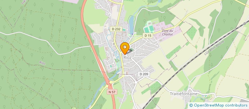 localisation de l'entreprise SCI LA VALENTINE  BUTHIERS