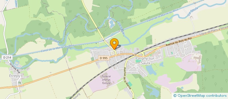 localisation de l'entreprise SCI LA VALENTINE  PARGNY-SUR-SAULX