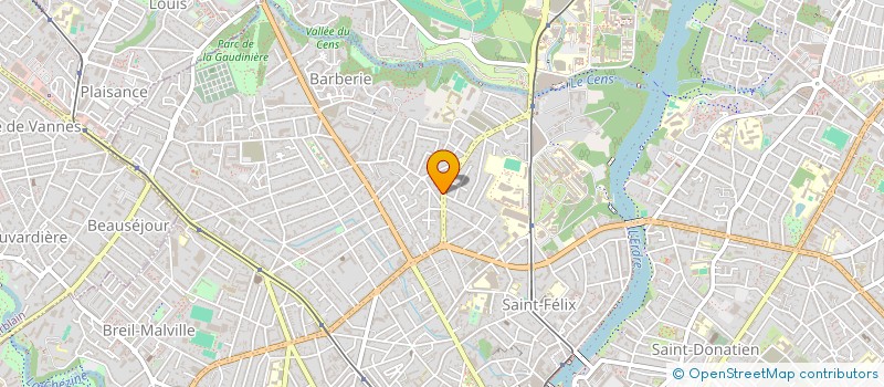 localisation de l'entreprise SCI LA VALETTE à NANTES