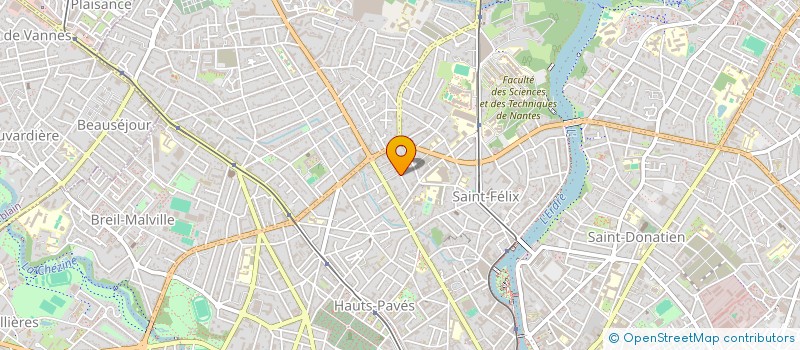 localisation de l'entreprise SCI LA VALLEE à NANTES