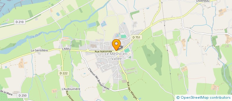 localisation de l'entreprise SCI LA VALLEE à MAUGES-SUR-LOIRE