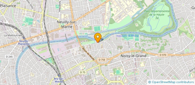 localisation de l'entreprise SCI LA VALLEE à NOISY-LE-GRAND
