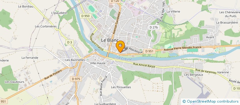 localisation de l'entreprise SCI LA VALLEE à POULIGNY-SAINT-PIERRE