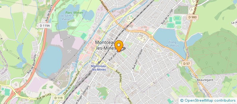 localisation de l'entreprise SCI LA VALLEE à MONTCEAU-LES-MINES