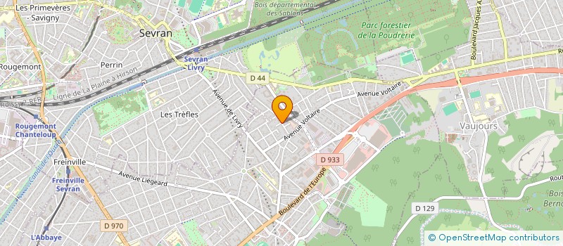 localisation de l'entreprise SCI LA VALLEE à LIVRY-GARGAN