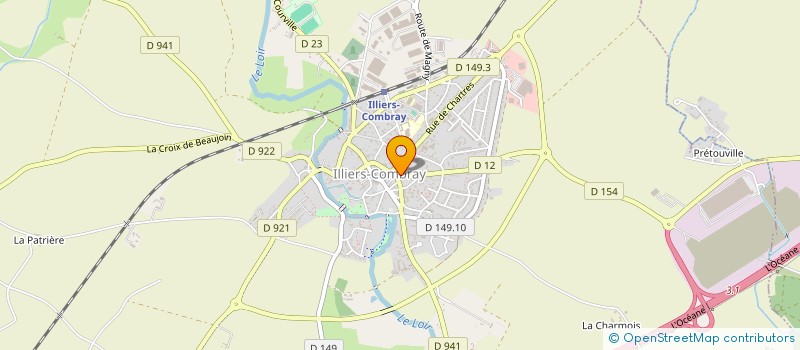 localisation de l'entreprise SCI LA VALLEE à BAILLEAU-LE-PIN