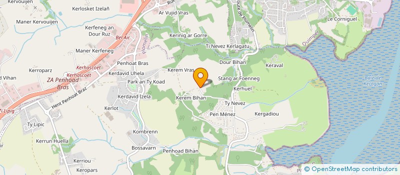 localisation de l'entreprise SCI LA VALLEE  PLOMELIN