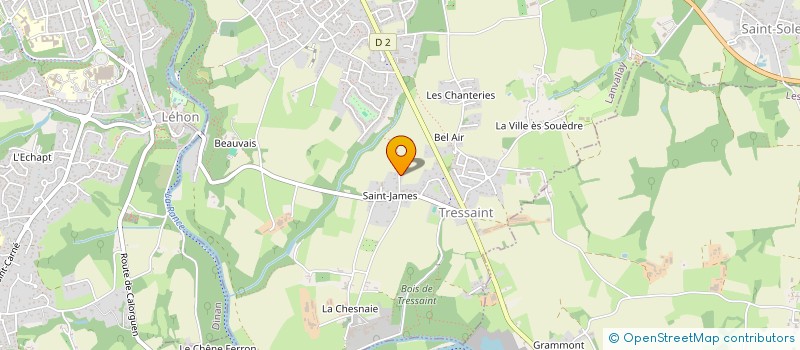 localisation de l'entreprise SCI LA VALLEE  LANVALLAY