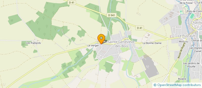 localisation de l'entreprise SCI LA VALLEE à SAINTE-GENEVIEVE-DES-BOIS