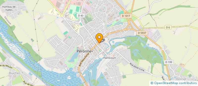 localisation de l'entreprise SCI LA VALLEE DU BLANC BOIS à PERONNE