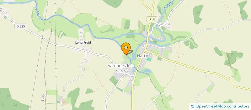 localisation de l'entreprise SCI LA VALLEE LUDONAT à NARCY