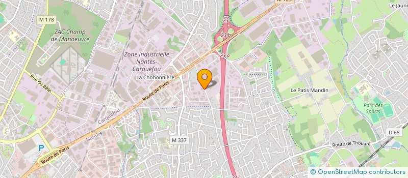 localisation de l'entreprise SCI LA VALLIERE à SAUTRON