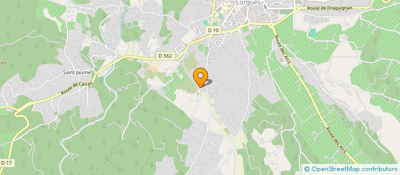 localisation de l'entreprise SCI LA VALMOUISSINE  LORGUES