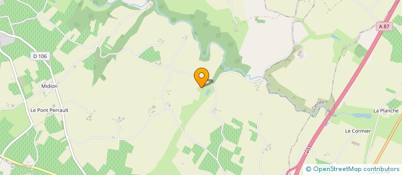 localisation de l'entreprise SCI LA VALOCHERIE  ROCHEFORT-SUR-LOIRE