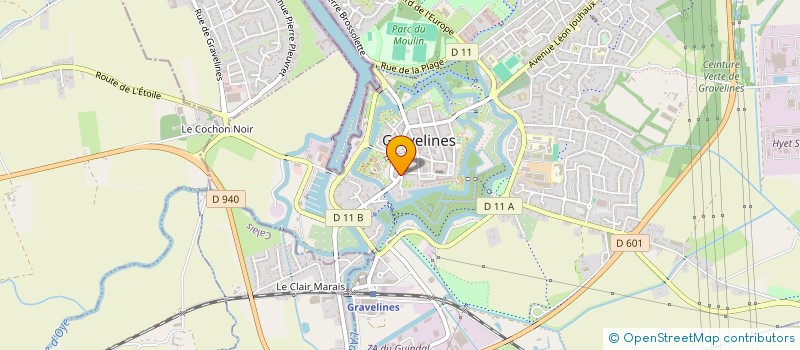 localisation de l'entreprise SCI LA VALSE DES BLES à GRAVELINES