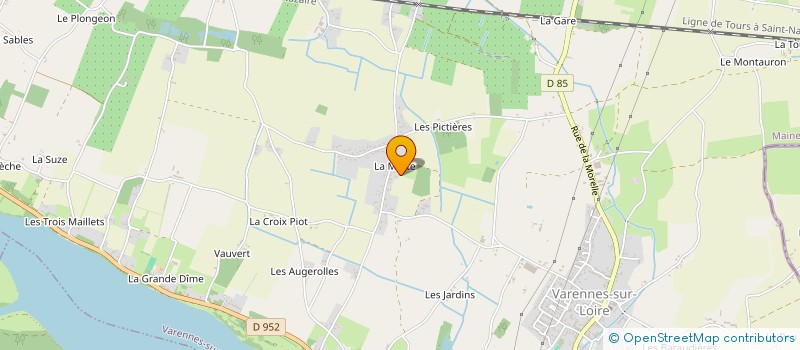 localisation de l'entreprise SCI LA VANNE  TURQUANT