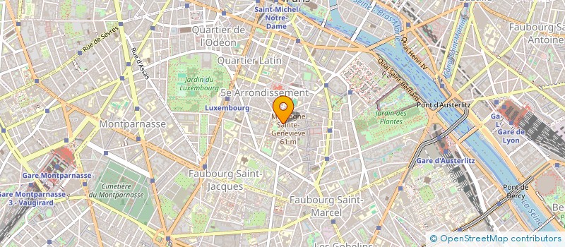 localisation de l'entreprise SCI LA VARDACHE  PARIS