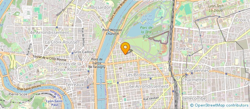 localisation de l'entreprise SCI LA VARENNE 11  LYON