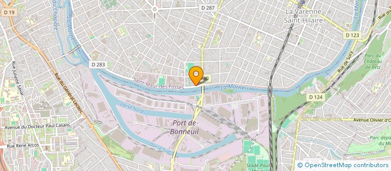 localisation de l'entreprise SCI LA VARENNE à SAINT-MAUR-DES-FOSSES