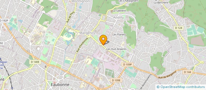 localisation de l'entreprise SCI LA VARENNE  ANDILLY