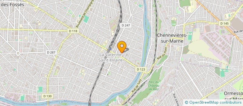 localisation de l'entreprise SCI LA VARENNE à SAINT-MAUR-DES-FOSSES