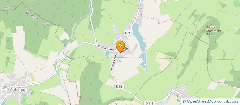 localisation de l'entreprise SCI LA VARLOPE  FALLON