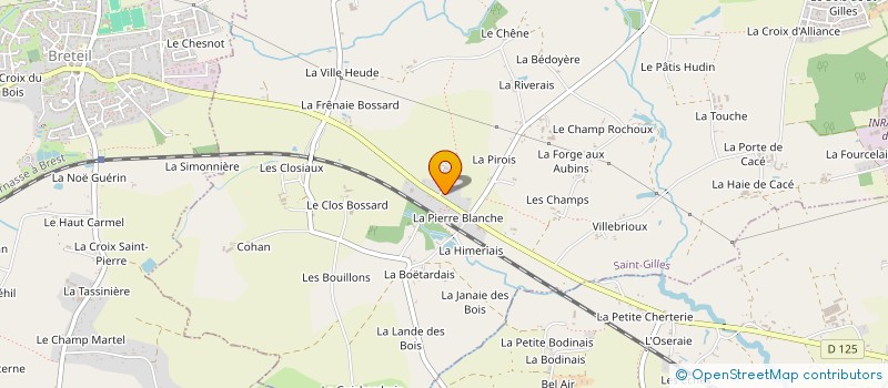 localisation de l'entreprise SCI LA VAUNOISE à SAINT-GILLES