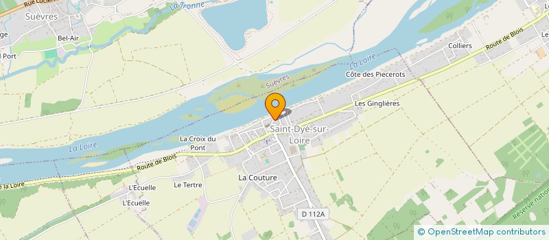 localisation de l'entreprise SCI LA VAURE  SAINT-DYE-SUR-LOIRE