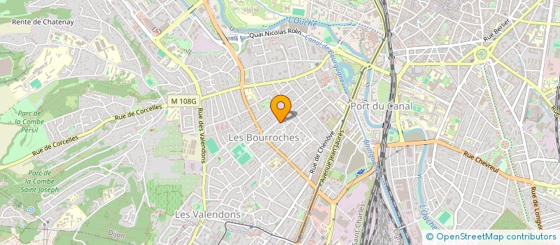 localisation de l'entreprise SCI LA VAUTILIERE à DIJON