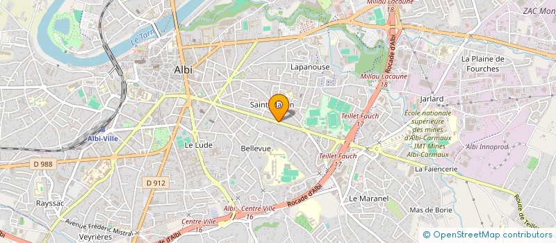 localisation de l'entreprise SCI LA VENE à ALBI