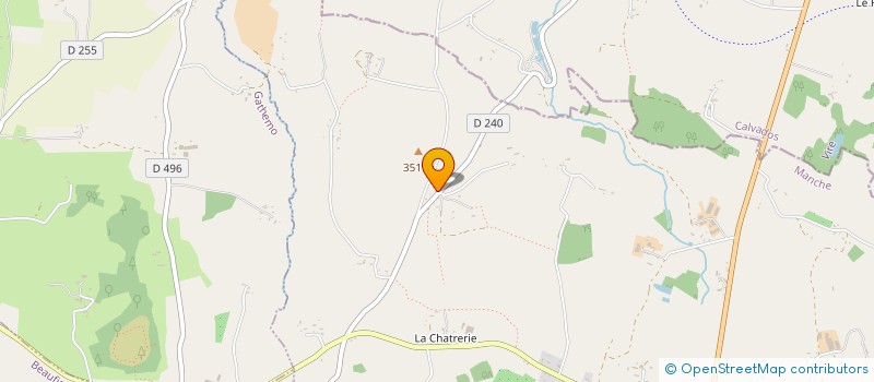 localisation de l'entreprise SCI LA VENGEONNAISE DAVY-LEBLONDEL  SOURDEVAL