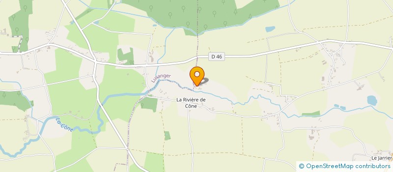 localisation de l'entreprise SCI LA VENTROUSAIS  SAINT-VINCENT-DES-LANDES