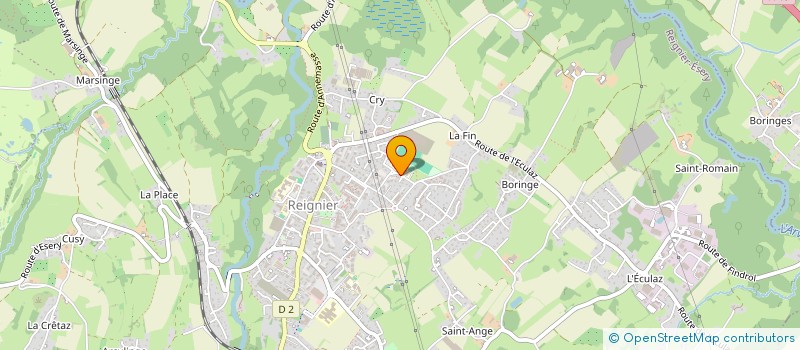 localisation de l'entreprise SCI LA VERASSE à REIGNIER-ESERY